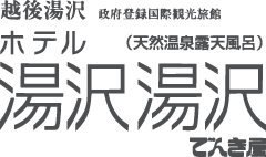 越後湯沢岩原・神立高原スキー場　天然温泉ホテル湯沢湯沢でんき屋